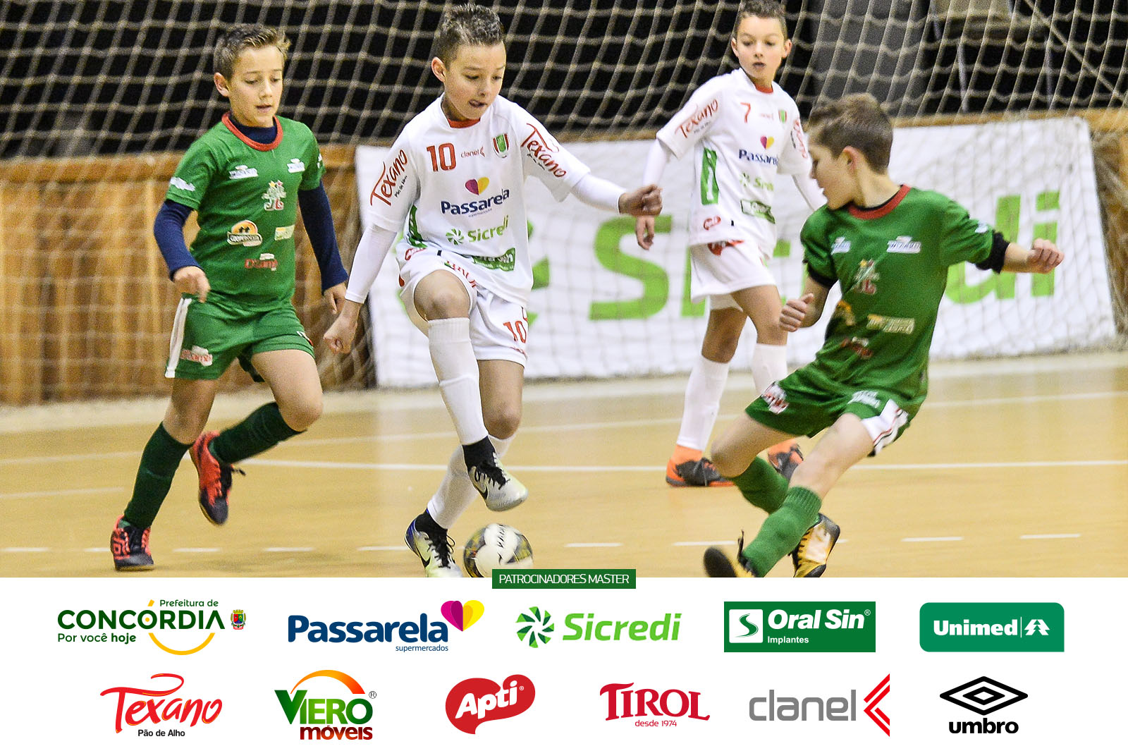 Um final de semana de muito futsal no 4º Campeonato Regional de Futsal de Base 10 2809 base