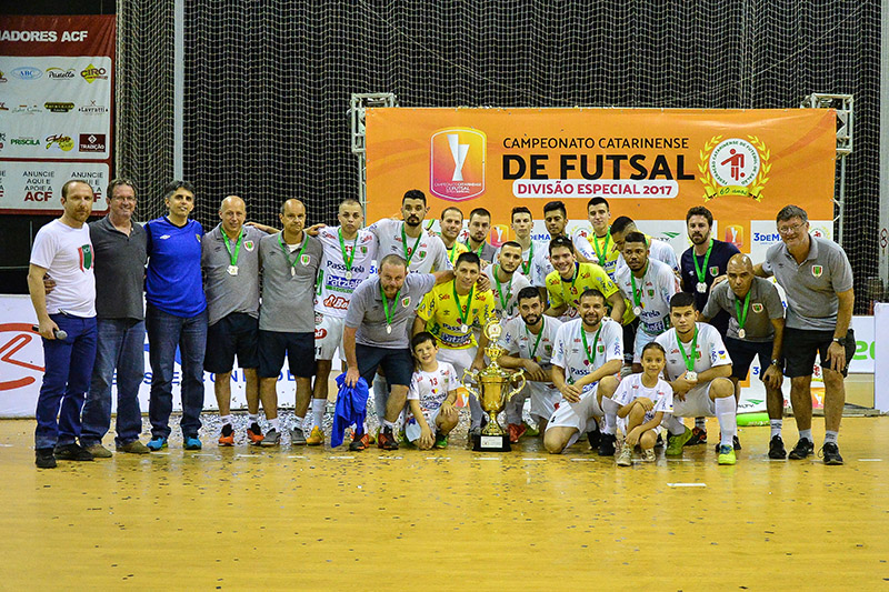Concórdia é vice-campeã Catarinense 2 catarinense futsal