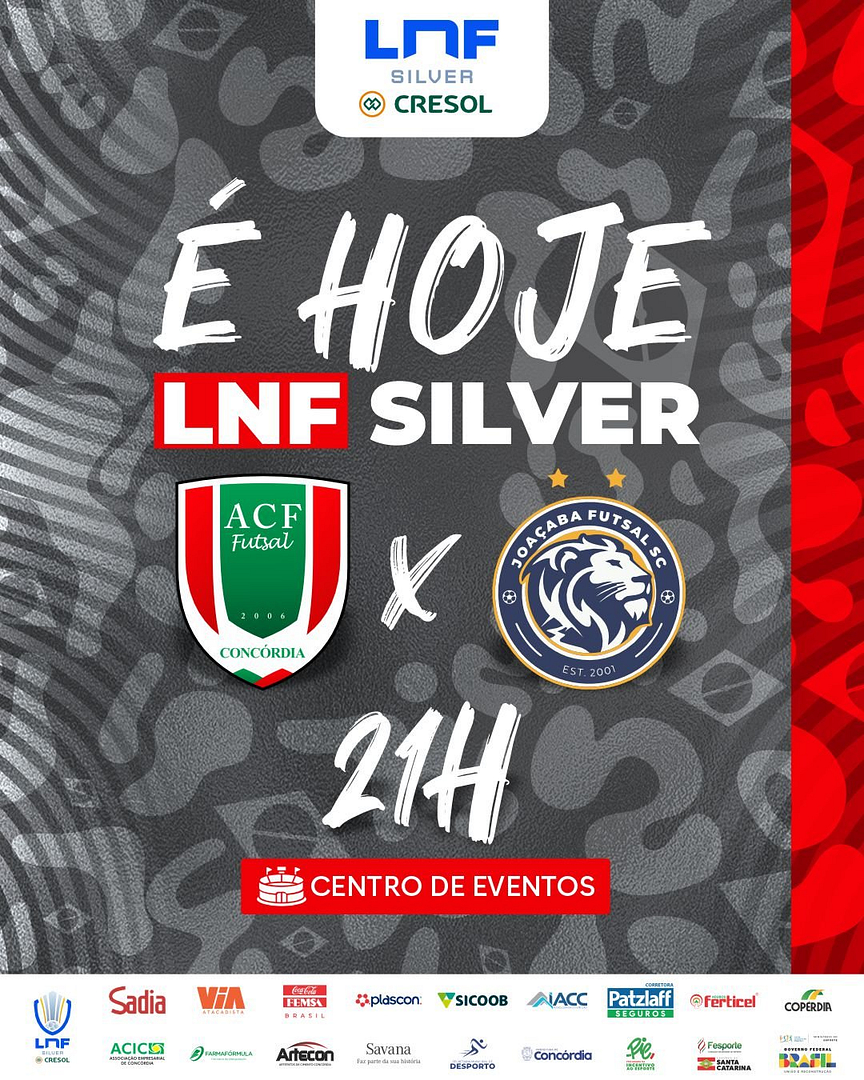 ACF Futsal enfrenta Joaçaba em clássico pela Liga Nacional Silver e busca primeira vitória na competição 3 ACF x Joacaba