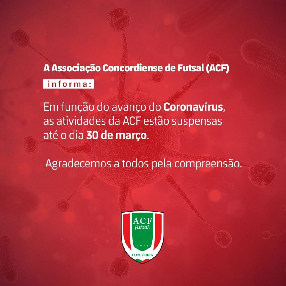 ACF suspende atividades até o dia 30 de março 2 10 1